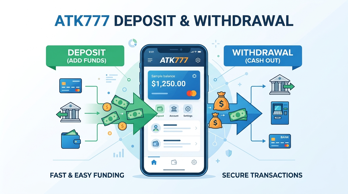ATK777 အက်ပ်တွင် ရနိုင်သော ဂိမ်းအမျိုးအစားများ