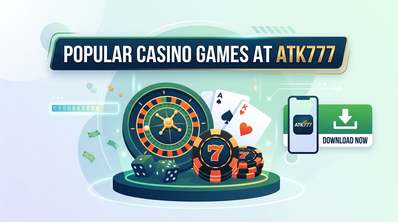 ATK777 download ဖြင့် ဘေးကင်းလုံခြုံစွာ ကစားနည်း