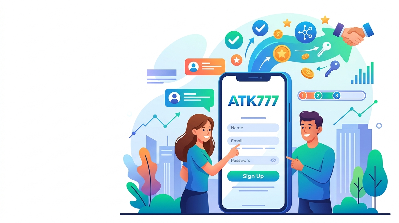 ATK777 Myanmar တွင် အကောင့်ဖွင့်နည်း