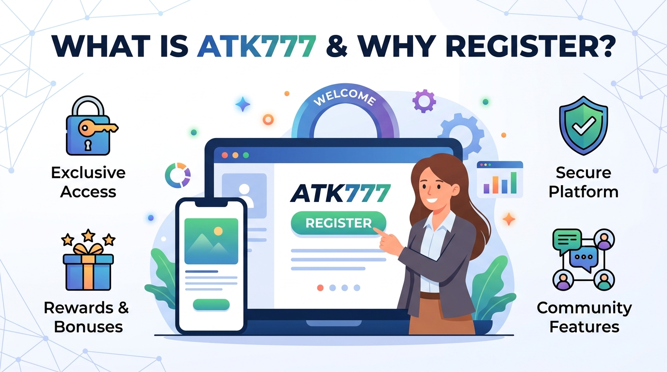 ATK777 မိုဘိုင်းမှတစ်ဆင့် စာရင်းသွင်းခြင်းနှင့် ဝင်ရောက်ခြင်း