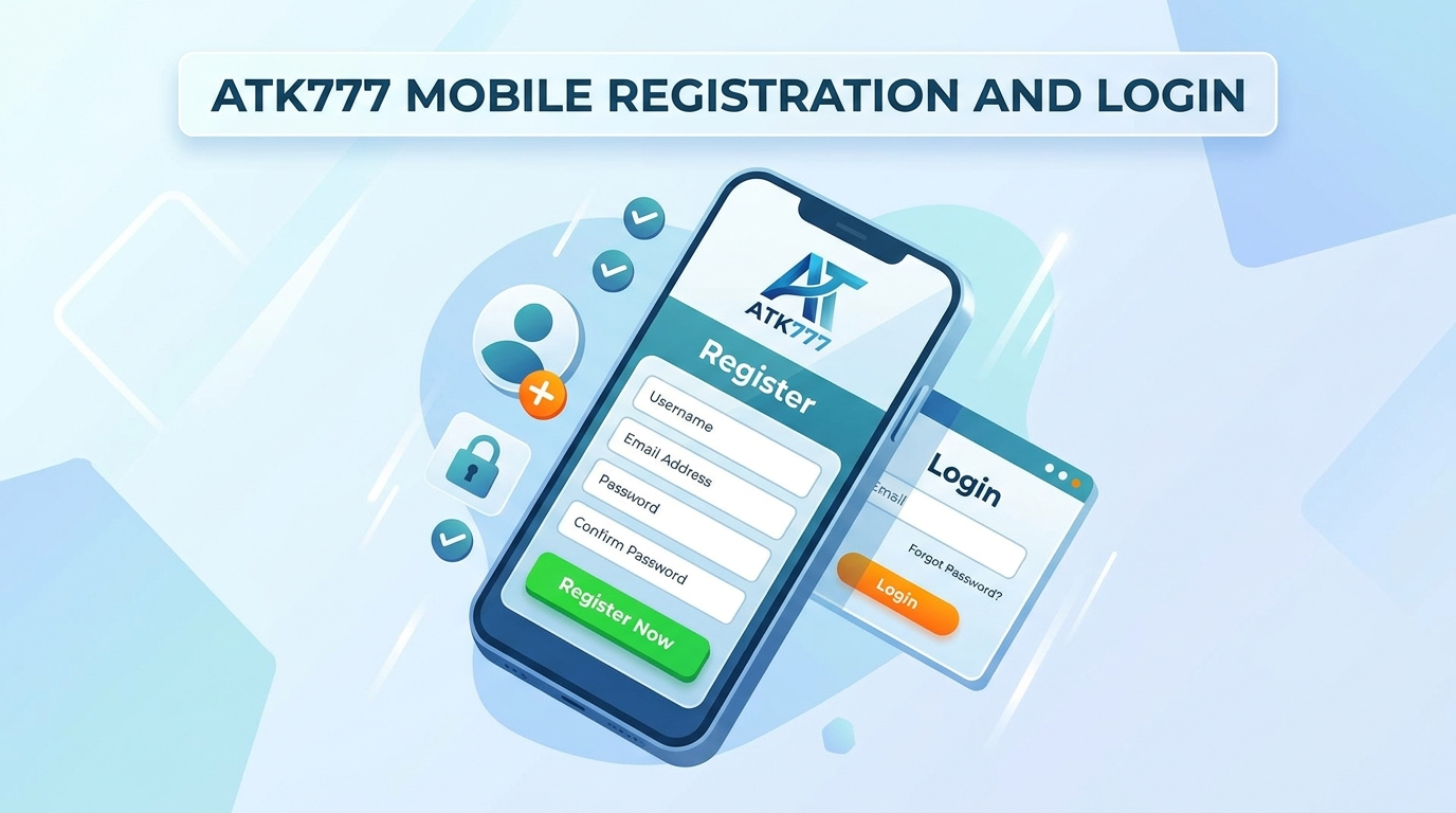 ATK777 မှတ်ပုံတင်နည်း- အဆင့်ဆင့် လမ်းညွှန်ချက်